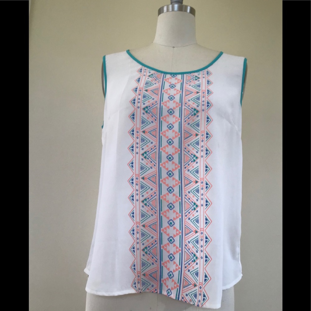 An off white georgette look top- Brand New